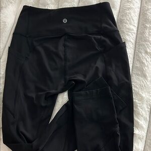 lululemon athletica Black Leggings